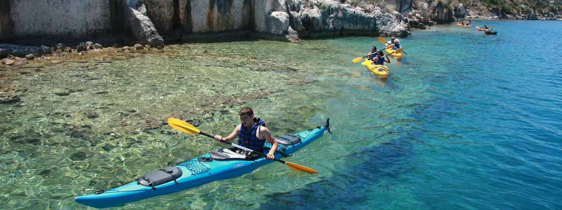 Kayak en Lycie